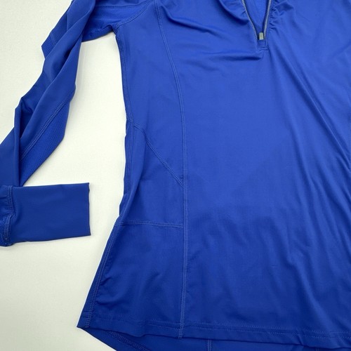 Tangerine Women's Peri Long Sleeve Pullover Quarter Zip Back Zip Pocket Sz S NWT - Picture 6 of 8