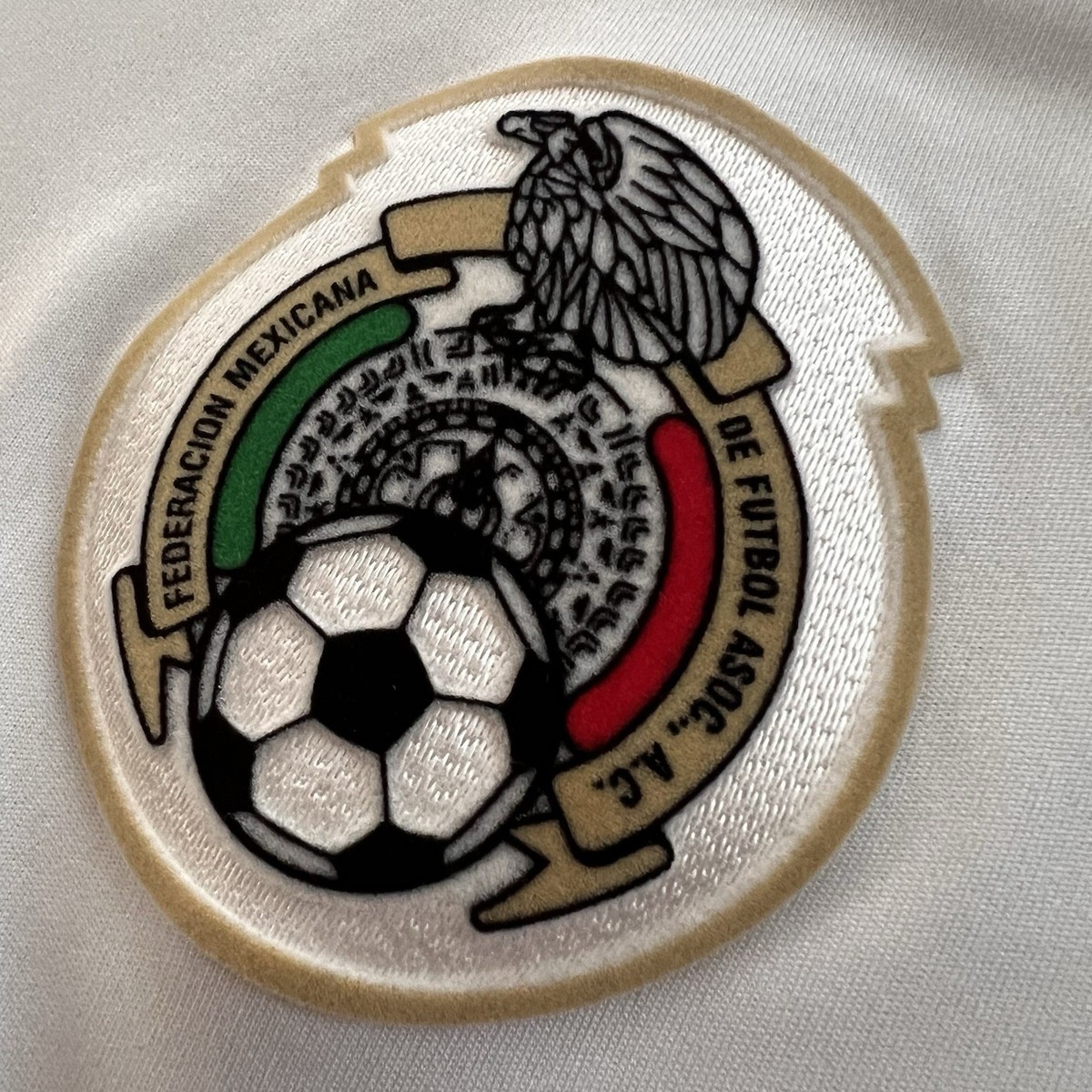 Adidas Mexico 2013 Third Soccer Jersey - White/Red Size LRG | eBay