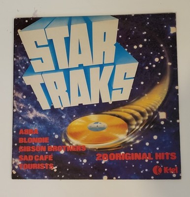 STAR TRAKS - 1980's Hits Compilation Vinyl LP - Abba, Blondie, Peter Gabriel Uk 