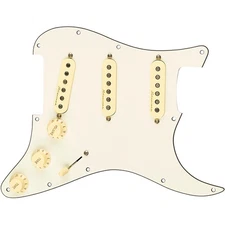 Fender Stratocaster SSS V Noiseless Pre-Wired Pickguard White/Back/White