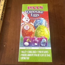 Paas Dinosaur Eggs Dye Kit Set Easter Kids
