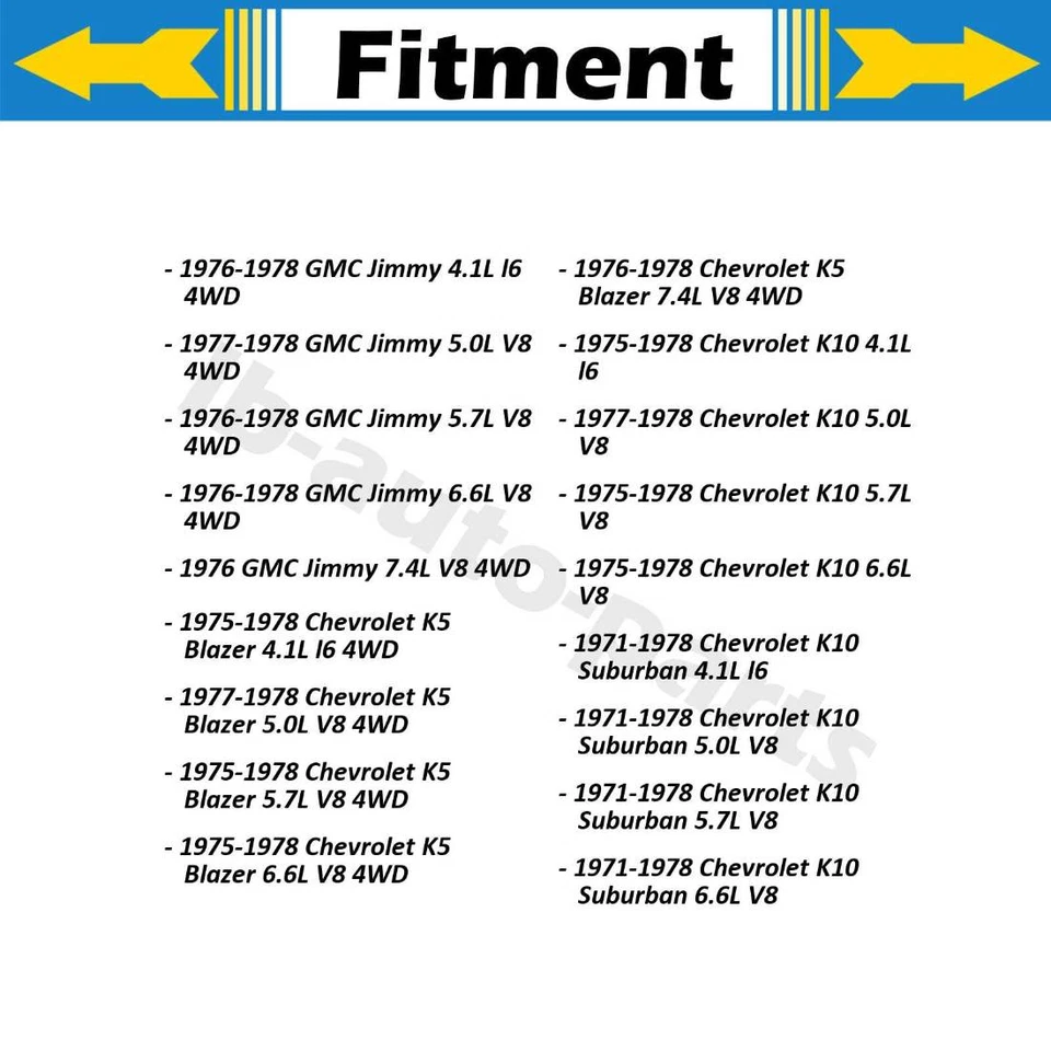 2x Brake Hose Line Front For 1973 1974 Chevrolet K20 Suburban 7.4L - Image 2 of 4
