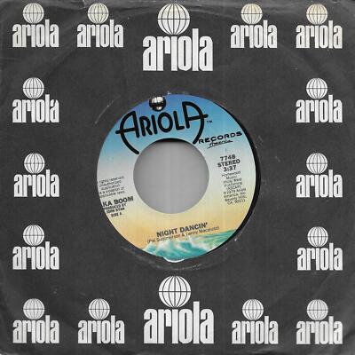 Taka Boom Night Dancin' US 45 7'' single USA +Cloud Dancer
