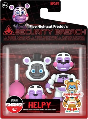 FUNKO SNAPS - HELPY   Five Nights at Freddy's   Security Breach