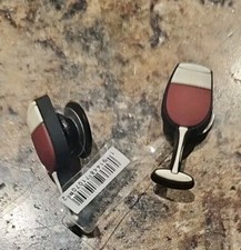 Wine Glass Alcohol Charm For Crocs Shoe Charms - 2 Pieces