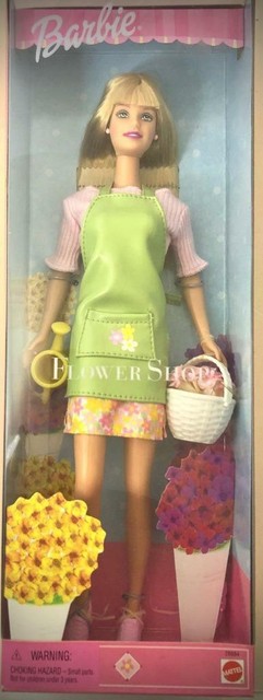 barbie flower shop