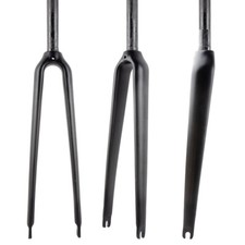 700C bicycle 1in Threadless Road Bike Carbon fiber Fork 1"  25.4 mm  matte