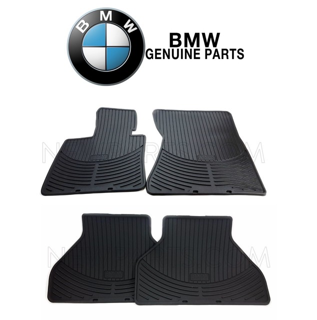 Black Gardening Grass Rolson 60824 6pc Floor Mat Set 120 X 180cm