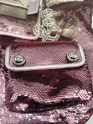 Coach Poppy Limited Ed Sequin Spotlight Pink Tote Shoulder Coach Poppy Limited Ed Sequin Spotlight Pink Tote Shoulder