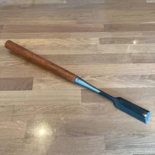 NOMI Vintage Carpentry Tool Wood Long Chisel Made by Japanese craftsmen #14