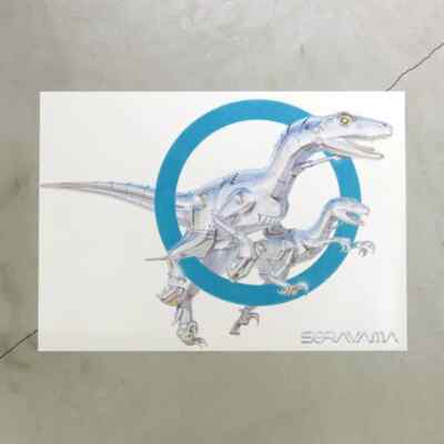 Hajime Sorayama x Jurassic World Complete 5 Poster Set Robot Hajime Sorayama x Jurassic World Complete 5 Poster Set Robot