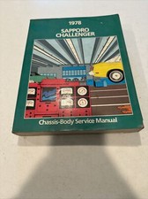 1978 Dodge Challenger Plymouth Sapporo Factory Chassis Service Repair Manual