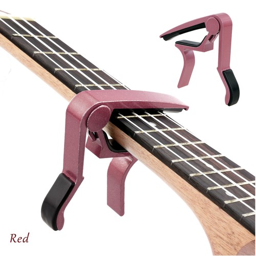 Premium Alloy Capo Quick Change Trigger Clamp for Guitar Banjo Ukulele Mandolin - Picture 13 of 20