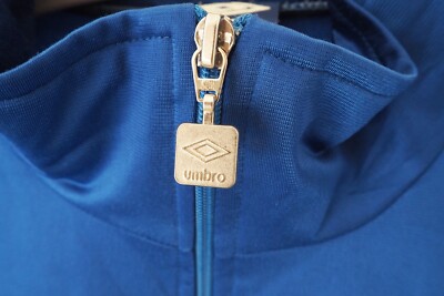 Vintage UMBRO Track Jacket Full Zip Size M blue 90s sport