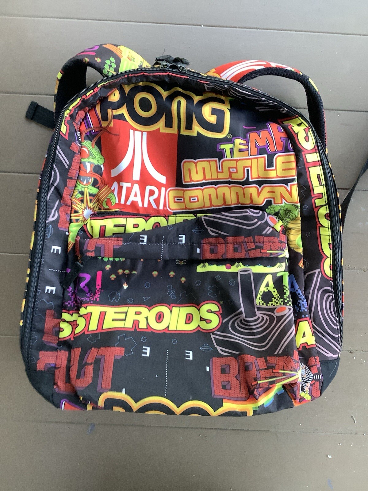 Official Atari Backpack Atari APong Asteroids Cen… - image 2