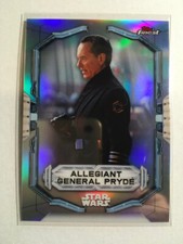 2022 Topps Finest Star Wars Base #4 Allegiant General Pryde Refractor