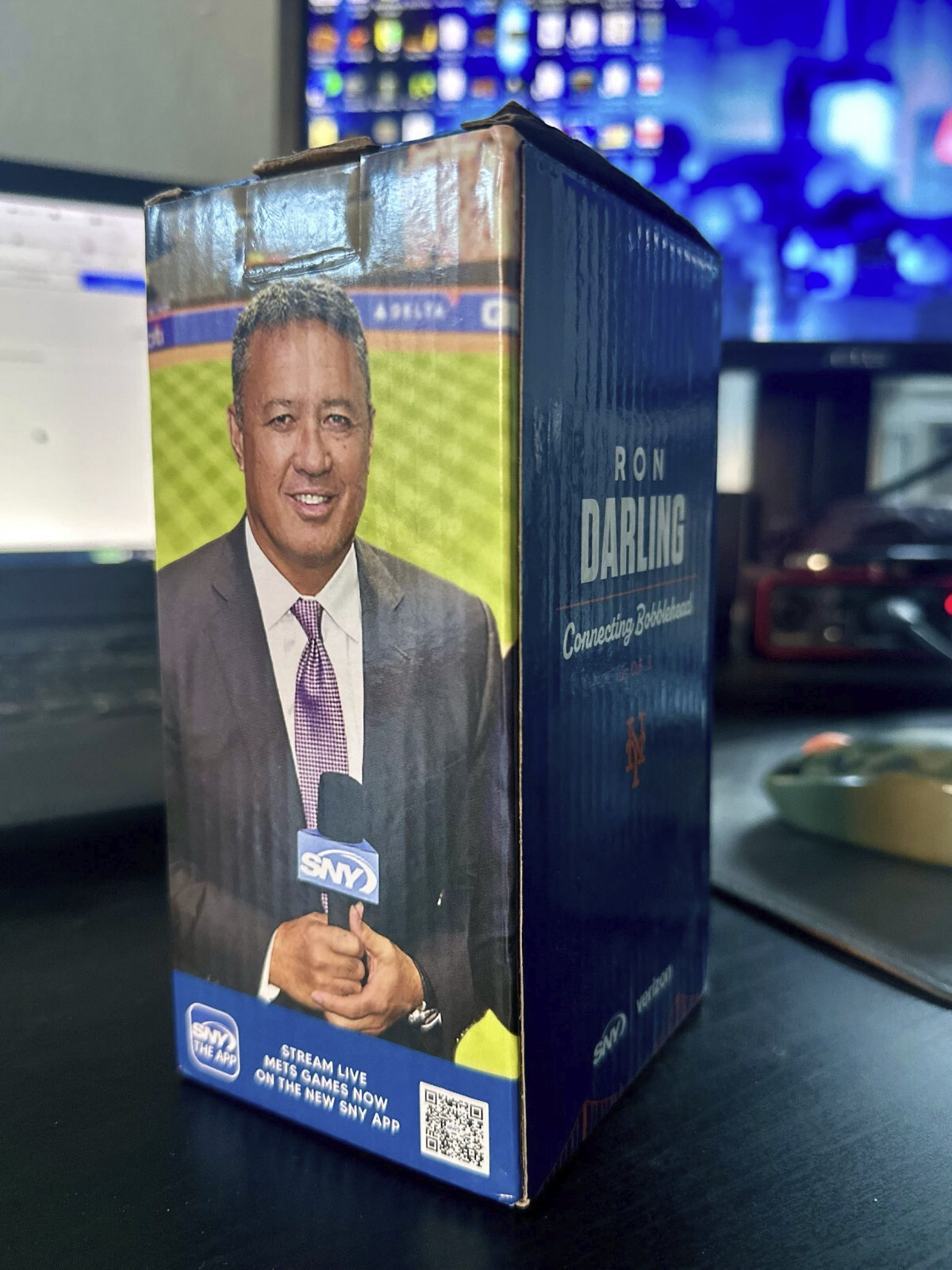 Ron Darling Bobblehead SGA Connecting New York Mets Announcers 2022