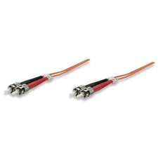 Techly Cavo Fibra Ottica ST/ST 50/125 Multimodale 1 m OM2