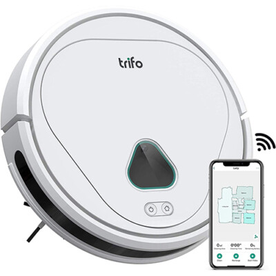 Trifo MAX 4000Pa Staubsaugerroboter smarter Saugroboter mit Wischfunktion + App