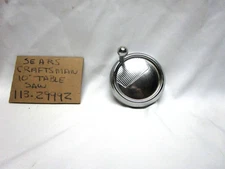 Vintage Sears Craftsman 10" table saw, 103.29992, chrome handle for 3/8" shaft