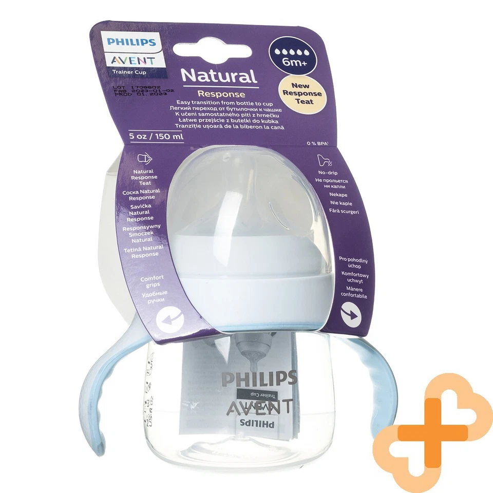 PHILIPS AVENT Natural Response Fast Flow Teat Baby Feeding Bottle 150ml 6m+ - Image 3 of 4
