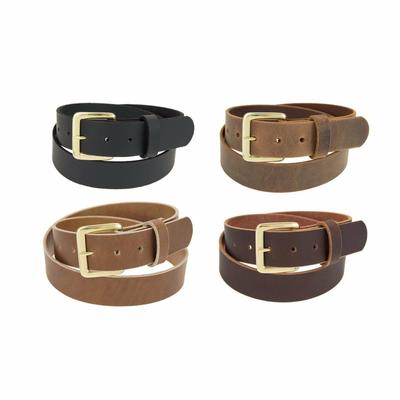Men Belt Made In Italy Men's Buffalo Leather Belt 1/2