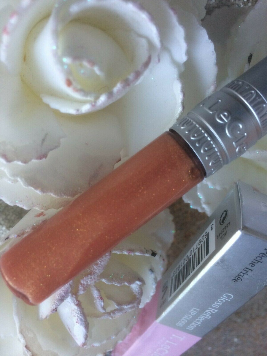 Gloss T. Leclerc Reflection - Teinte Pêche Irisée Aux Micro-paillettes - 4,2 Ml - Neuf Sous Emballage
