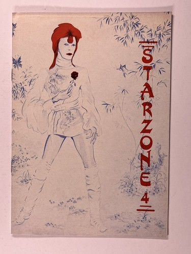 David Bowie Starzone Magazin Ausgabe 4 selten Ziggy Stardust orig Editorial 1982