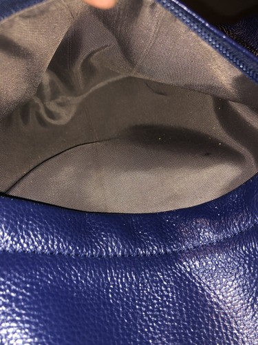 Coolcy leather backpack Blue (See Pics For Details) - Picture 10 of 11