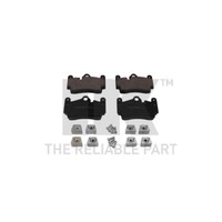 Bremsbelagsatz, Scheibenbremse Nk 2247100 FüR Audi Porsche, Hinterachse