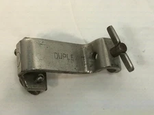 VINTAGE DUPLEX BASS DRUM HOOP MOUNTED ACCESSORY CLAMP-5/16" PORT