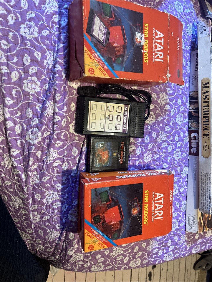 Star Raiders Atari 2600 With Video Touch Pad Box Manual Game eBay