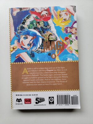 Magi: The Labyrinth of Magic Vol. 8 By Ohtaka, Shinobu, English