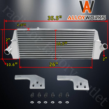 Front Mount Intercooler For 2007-2010 2008 Ford Focus St225 Mk2 Gen3 2.0l Front Mount Intercooler For 2007-2010 2008 Ford Focus St225 Mk2 Gen3 2.0l