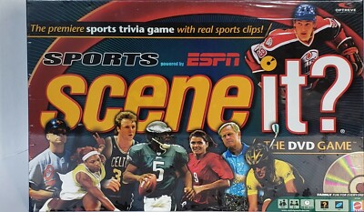 Scene It Sports Powered by ESPN The DVD Game Sports Trivia Brand New Sealed
