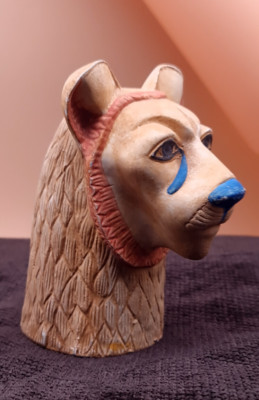 Rare Ancient Egyptian Goddess of Sekhmet Statue Antique Pharaonic Antiques BC