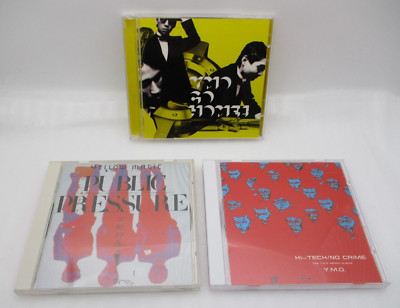 YMO 3CD GO HOME, PUBLIC PRESSURE  Yellow Magic Orchestra