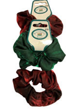 3 ELASTICI PER CAPELLI  CM 12 CODINI FERMAGLI FASCE PETTININI PINZE MOLLETTE