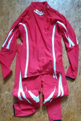 SWIX Skilanglauf-Anzug Kinder Gr. 12 (152) Rot Rennanzug