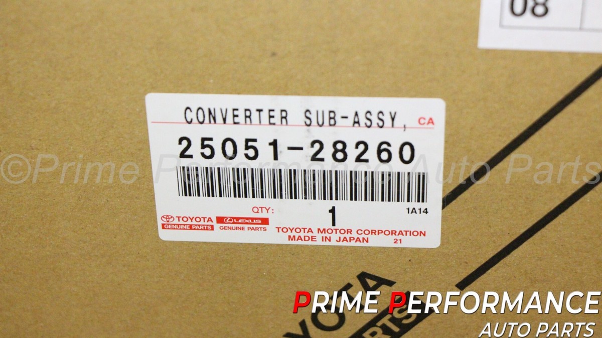 Toyota RAV4 2001-2003 Genuine Catalytic Converter Exhaust