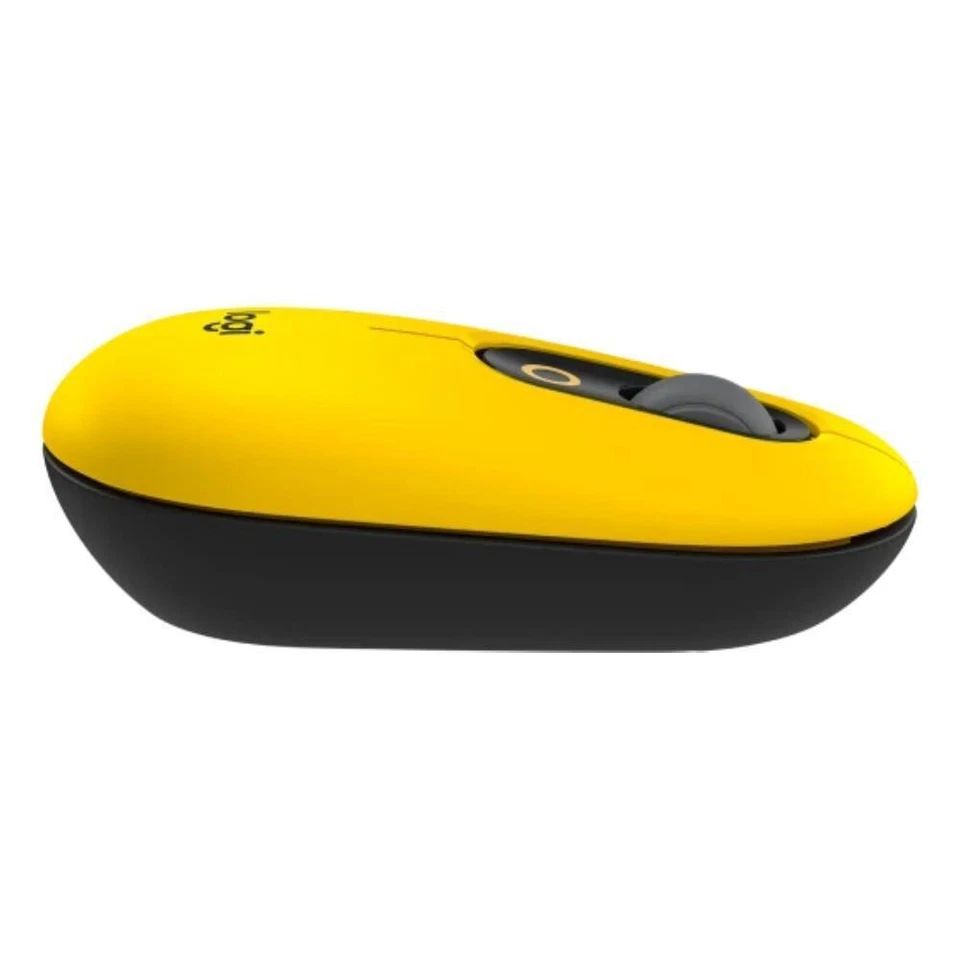 Logitech POP MOUSE Yellow wireless 4000DPI Gaming Mouse - Image 4 of 4