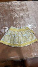 Girls Fancy Skirt, Yellow, Size 3T, Worn Once