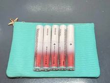 5x Love Craft Beauty Lip Gloss Blitz 0.06 oz each New + Bag