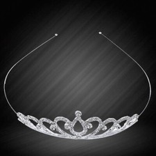 Rhinestone Hair Band Tiara Crowns For Women Wedding Brides Queen Crowns Jewelry