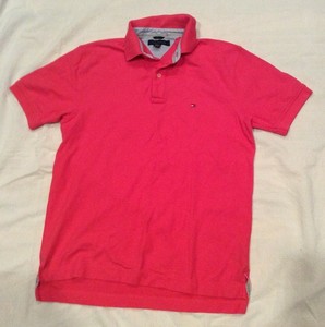 pink tommy hilfiger shirt