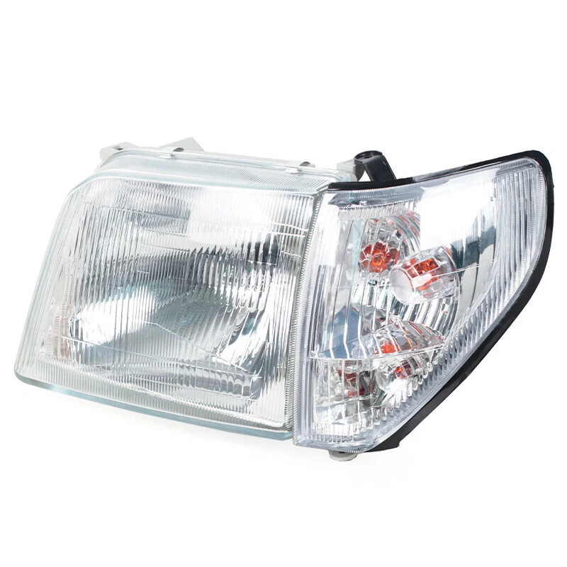 1 Juego Faros VIDRIO Para Toyota LAND CRUISER PRADO LC90 1996 1997-2002 Faros Foto 4 de 4