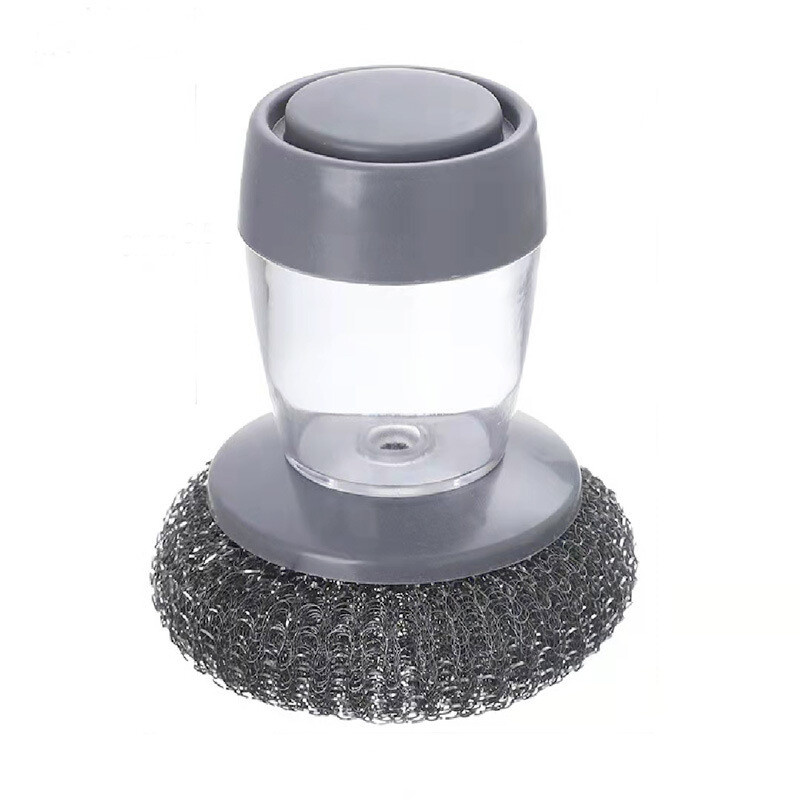 Efficient Kitchen Soap Dispenser Brush for Easy Dishwashing and Cleaning