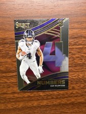 NMB 月別 2023 Panini Select - Select Numbers Zay Flowers #NMB-ZFL (RC) for