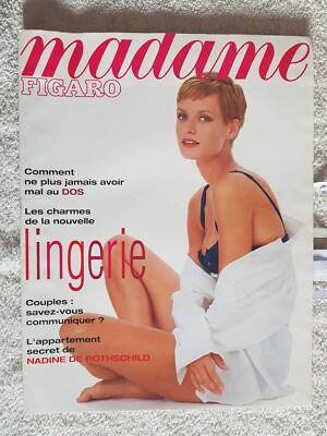 MADAME FIGARO Nr. 15444 4/1994 Carrie Berkey Mode Camus T.Lhermitte D.Washington