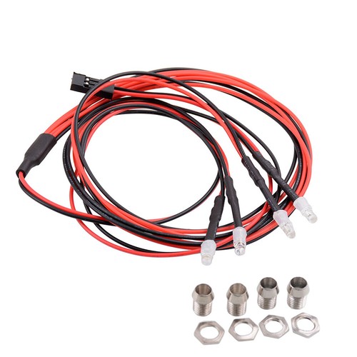 9IMOD RC LED Light Kit for 1/18 1/12 1/10 1/8 1/5 Traxxas HSP SCX10 RC Car Lamp - Picture 12 of 41